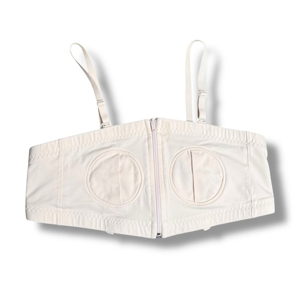 Simple Wishes Hands-Free Pumping Bra Pink Adjustable XS–L Nursing Bra